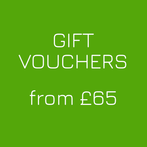 Gift Vouchers Available on classes from £65
